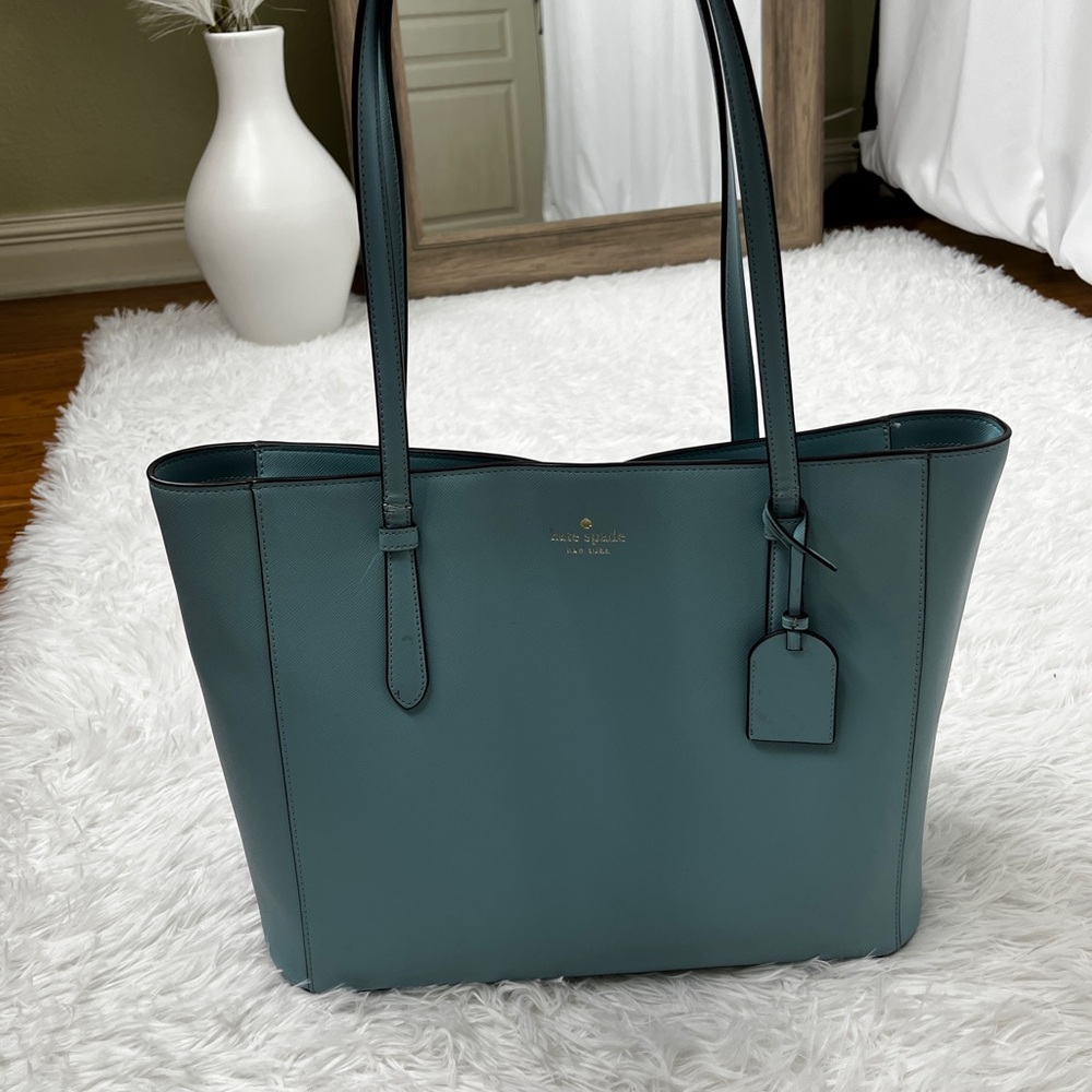 Kate Spade light blue tote Bag
